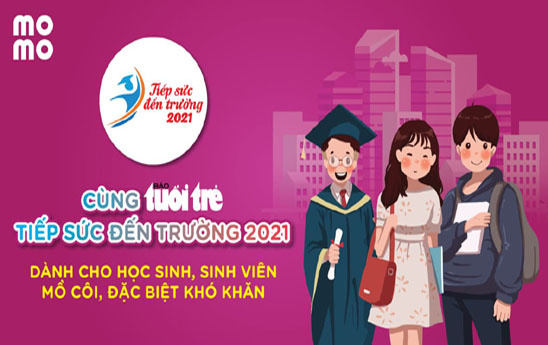 Cùng Ví MoMo “tiếp sức đến trường” cho 1.000 học sinh và tân sinh viên mồ côi, đặc biệt khó khăn