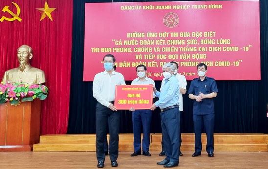 DIV tích cực ủng hộ công tác phòng chống dịch Covid-19