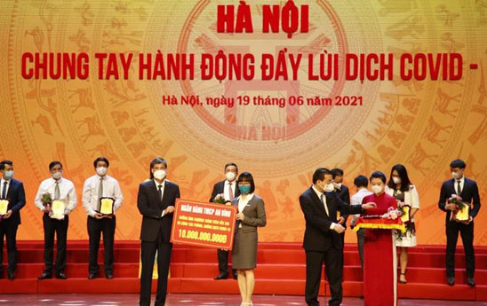 Geleximco và ABBank ủng hộ 20 tỷ đồng vào Quỹ vaccine phòng, chống Covid-19