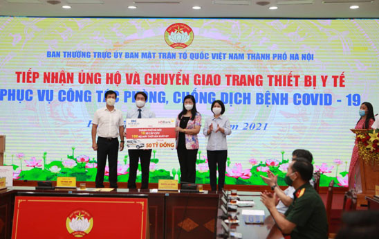 HDBank, Vietjet tặng thiết bị y tế phòng chống dịch Covid-19 cho các tỉnh, thành