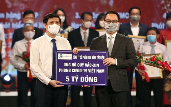 NCB ủng hộ 5 tỷ đồng Quỹ Vaccine phòng Covid-19