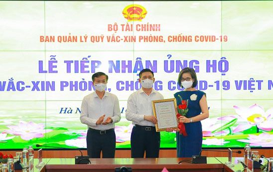 NCB ủng hộ Quỹ Vắc-xin phòng Covid-195 tỷ đồng