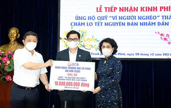 SCB chung tay chăm lo Tết cho người dân