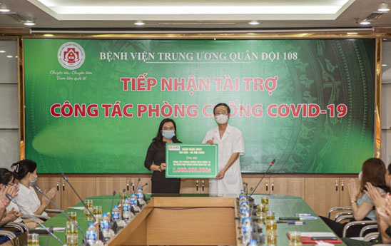 SHB tiếp tục đồng hành, hỗ trợ các bệnh viện và người nghèo vượt qua đại dịch Covid-19