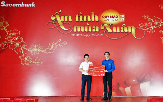 Sacombank và hành trình 20 năm kết nối cộng đồng - lan tỏa yêu thương