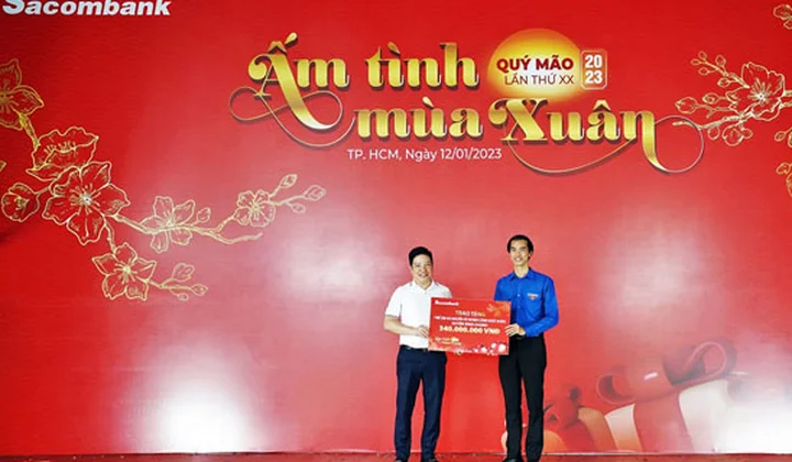Sacombank và hành trình 20 năm kết nối cộng đồng - lan tỏa yêu thương