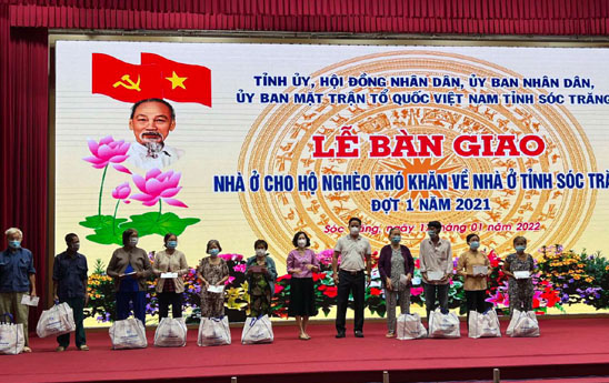 Saigonbank mang Tết đến với người nghèo tỉnh Sóc Trăng