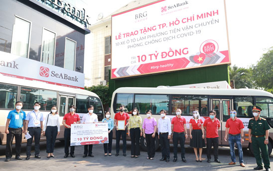 Tập đoàn BRG và SeABank chung tay hỗ trợ chính quyền và người dân Thành phố Hồ Chí Minh
