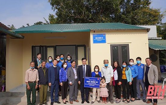 VNPT trao tặng nhà nhân ái cho gia đình có hoàn cảnh khó khăn trên địa bàn tỉnh Thanh Hóa