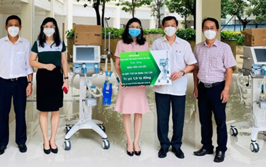 Vietcombank TP. Hồ Chí Minh chung tay phòng, chống dịch COVID -19