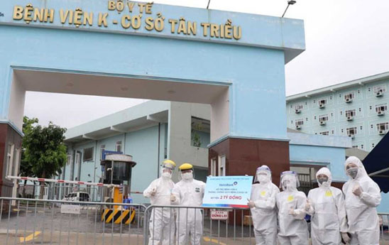 VietinBank dành 2 tỷ đồng hỗ trợ Bệnh viện K phòng, chống dịch Covid-19