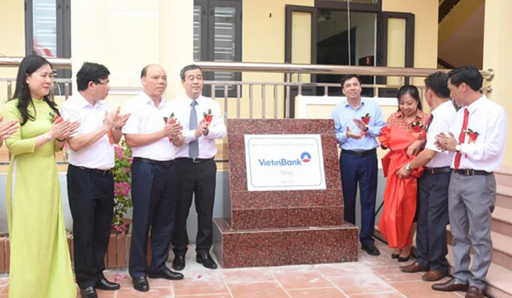 VietinBank tài trợ 5 tỷ đồng xây dựng trường học tại tỉnh Thái Bình