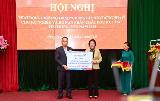 VietinBank tài trợ 8 tỷ đồng an sinh xã hội tại Hưng Yên