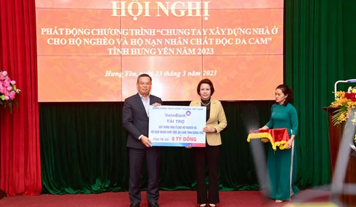 VietinBank tài trợ 8 tỷ đồng an sinh xã hội tại Hưng Yên