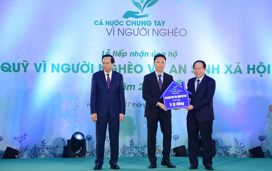 VietinBank ủng hộ 5 tỷ đồng cho quỹ Vì người nghèo và An sinh xã hội năm 202