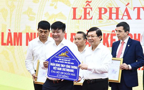 VietinBank ủng hộ 5 tỷ đồng xây dựng nhà Đại đoàn kết tỉnh Điện Biên
