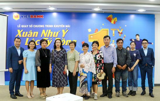 76 khách hàng gửi tiền tại Vietbank trúng thưởng hàng tỷ đồng