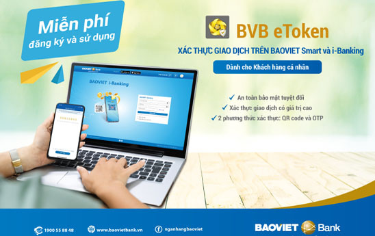 BAOVIET Bank sẽ dừng phương thức xác thực Token đối với khách hàng cá nhân