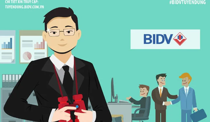 BIDV tuyển 02 Chuyên gia tổ chức nhân sự