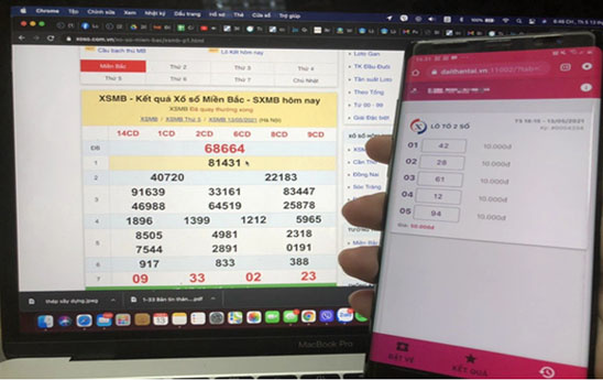 Bộ Tài chính phối hợp Bộ Công an xử lý dịch vụ 'đặt 1 ăn 70'