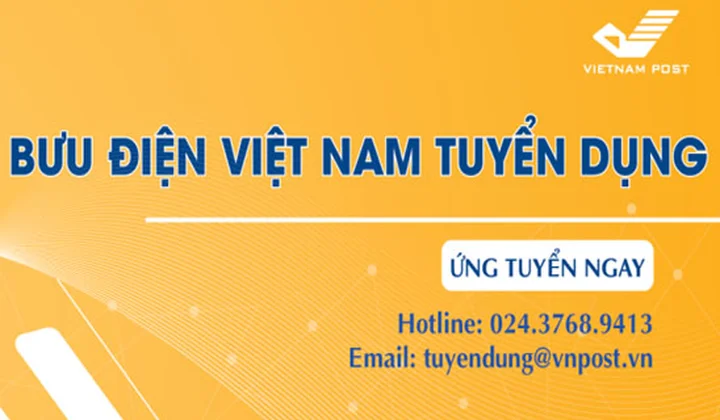 Bưu điện tỉnh Bạc Liêu tuyển dụng lao động