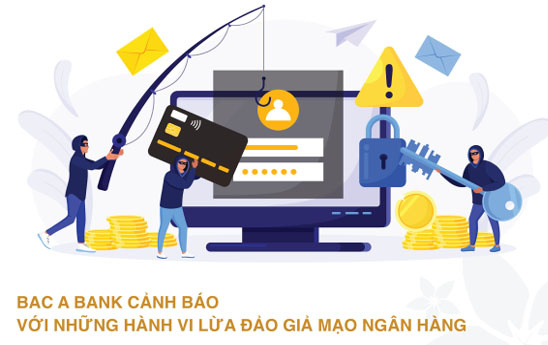 Cảnh báo hành vi lừa đảo giả mạo ngân hàng