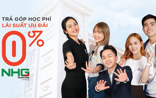 Chủ thẻ MSB trả góp học phí 0% lãi suất tại hệ thống của Tập đoàn Giáo dục Nguyễn Hoàng