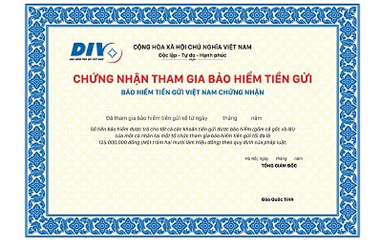 DIV thu hồi Chứng nhận tham gia bảo hiểm tiền gửi của Quỹ tín dụng nhân dân Vạn Điểm (Đồng Nai)
