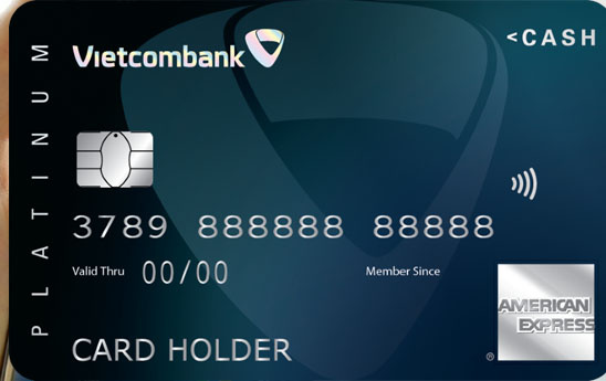 Điều chỉnh tính năng ưu đãi hoàn tiền cho chủ thẻ tín dụng quốc tế Vietcombank Cashplus Platinum American Express