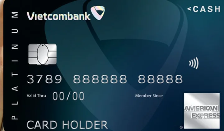 Điều chỉnh tính năng ưu đãi hoàn tiền cho chủ thẻ tín dụng quốc tế Vietcombank Cashplus Platinum American Express