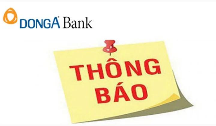 DongA Bank An Đông tạm ngừng giao dịch để thực hiện phòng, chống dịch Covid-19