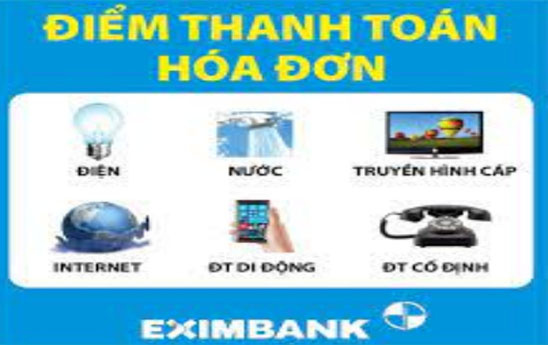 Eximbank mở rộng dịch vụ thu hộ tiền nước