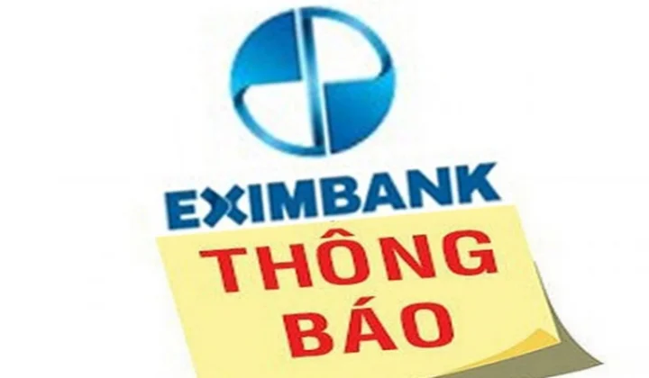 Eximbank điều chỉnh phí dịch vụ SMS Banking dành cho khách hàng cá nhân