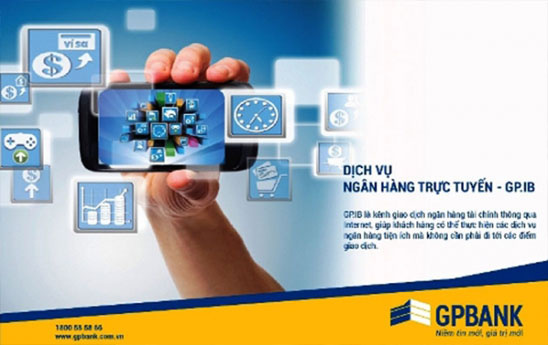 GPBank tạm dựng cung cấp dịch vụ ngân hàng di động