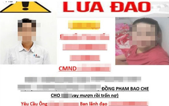 Giả danh nhân viên công ty tài chính đòi nợ theo kiểu tín dụng đen