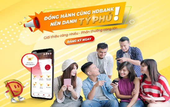 HDBank mang đến cơ hội tăng thu nhập không giới hạn cho cộng tác viên