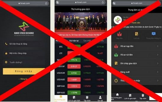 HNX cảnh báo hình thức mạo danh để lừa đảo