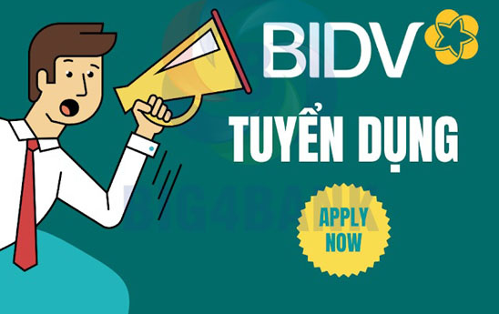 BIDV tuyển 352 chỉ tiêu tập trung đợt 1 năm 2023