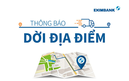 Eximbank Bắc Hải chuyển địa điểm hoạt động mới