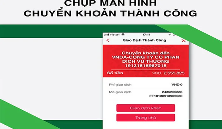 Cảnh báo thủ đoạn làm giả xác nhận chuyển tiền thành công qua Internet Banking