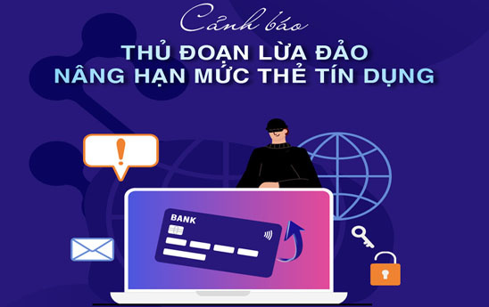 KienlongBank cảnh báo thủ đoạn lừa đảo chiếm đoạt tài sản bằng chiêu thức “giúp nâng hạn mức tín dụng”