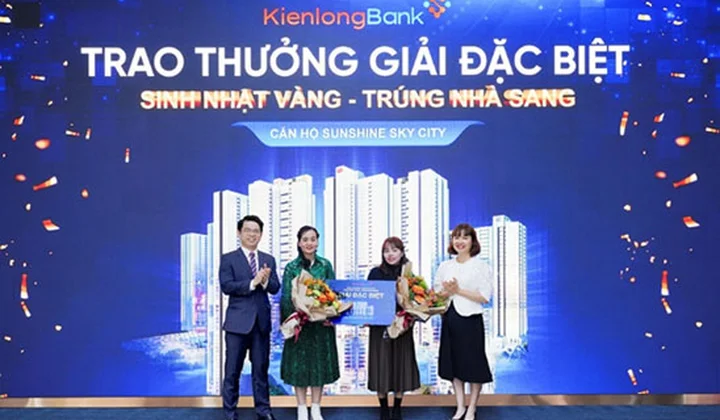 KienlongBank trao tặng căn hộ cao cấp cho khách hàng trúng giải Đặc biệt