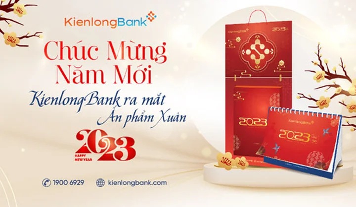 KienlongBank triển khai chương trình tặng Ấn phẩm Xuân 2023
