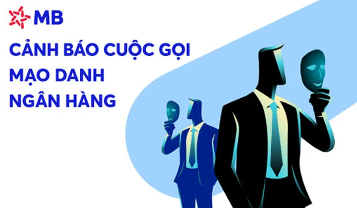 MB cảnh báo cuộc gọi mạo danh ngân hàng