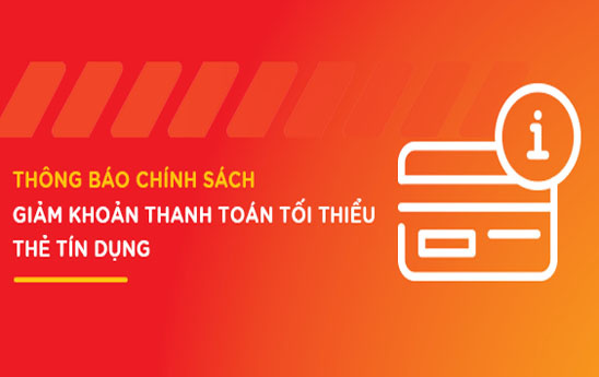 MSB giảm khoản thanh toán tối thiểu đối với thẻ tín dụng