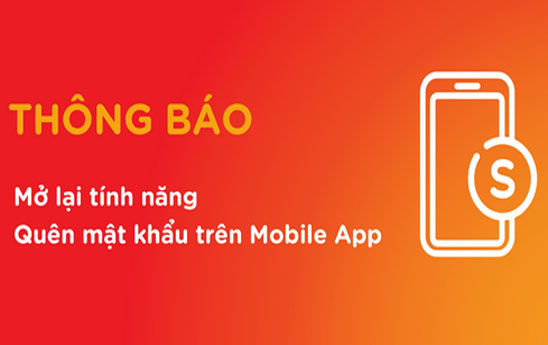 MSB mở lại tính năng quên Mật Khẩu trên ứng dụng Mobile