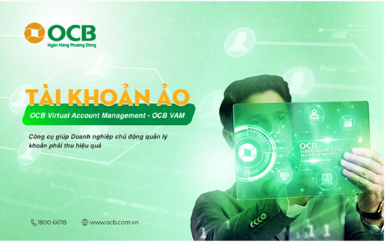 OCB cung cấp dịch vụ tài khoản định danh giúp doanh nghiệp nâng cao hiệu quả quản lý dòng tiền