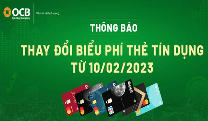 OCB miễn phí thường niên cho chủ thẻ JCB Platinum là khách hàng ưu tiên và miễn phí tra soát đối với tất cả các sản phẩm thẻ