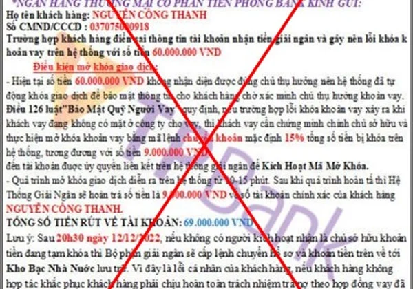 TPBank khuyến cáo khách hàng nâng cao cảnh giác trước các thủ đoạn lừa đảo