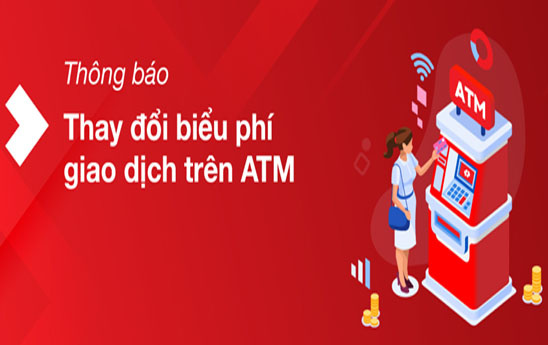 Techcombank điều chỉnh biểu phí giao dịch trên ATM dành cho khách hàng cá nhân